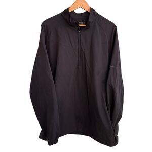 Nike Golf Black 1/4 Zip Lightweight Windbreaker Jacket Men’s XXL